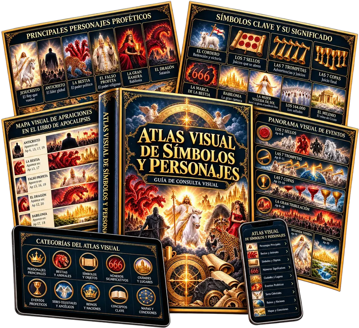 ATLAS VISUAL DE SÍMBOLOS Y PERSONAJES
