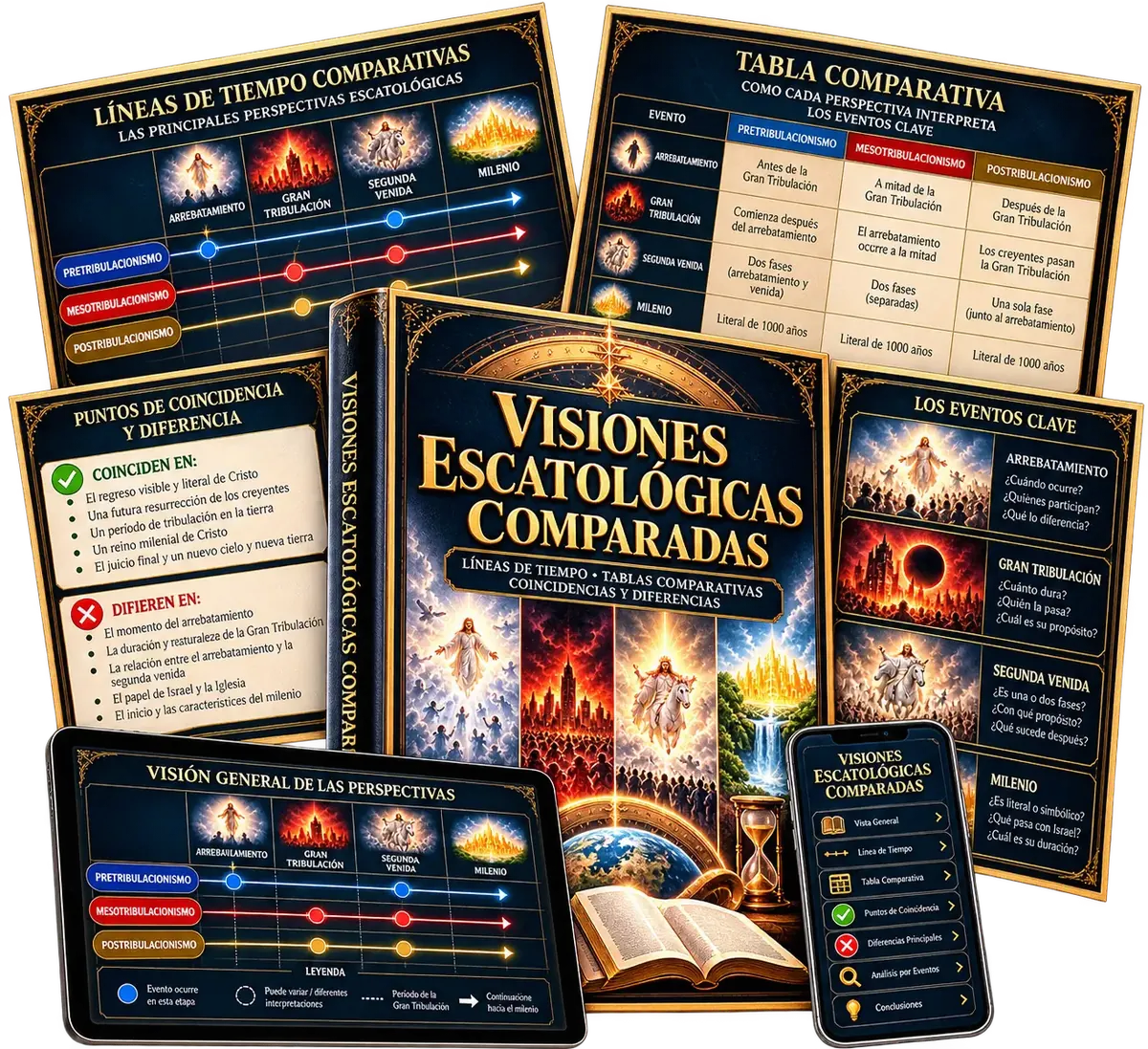 VISIONES ESCATOLÓGICAS COMPARADAS